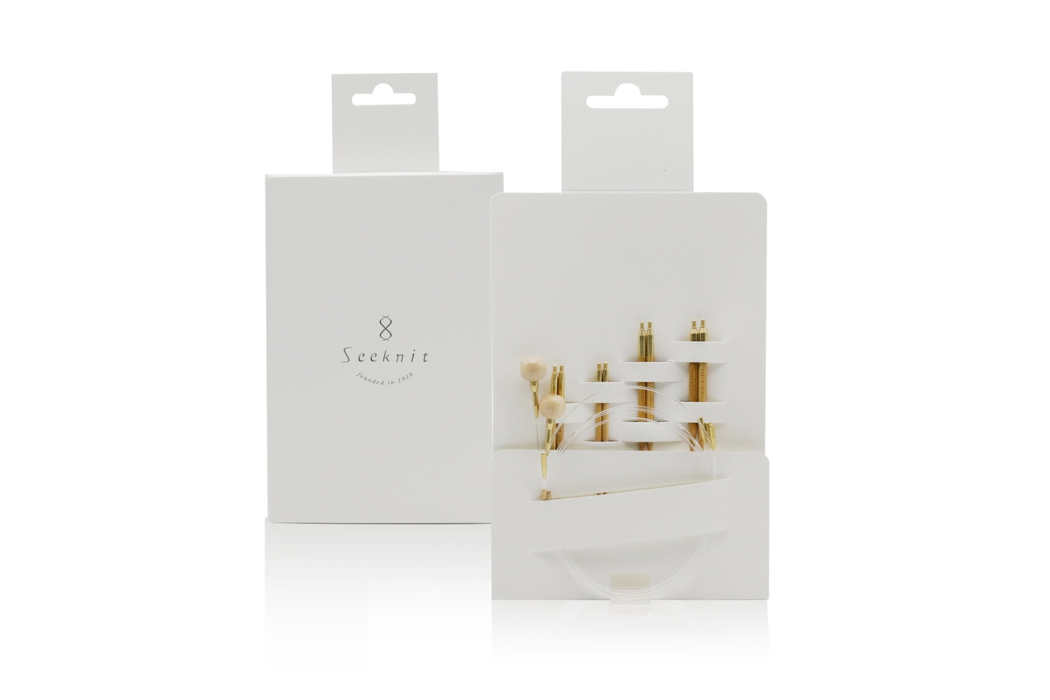Set d'aiguilles Koshitsu - 10 cm de long, pointes fines - 2,5 à 3,25 mm, 4 tailles