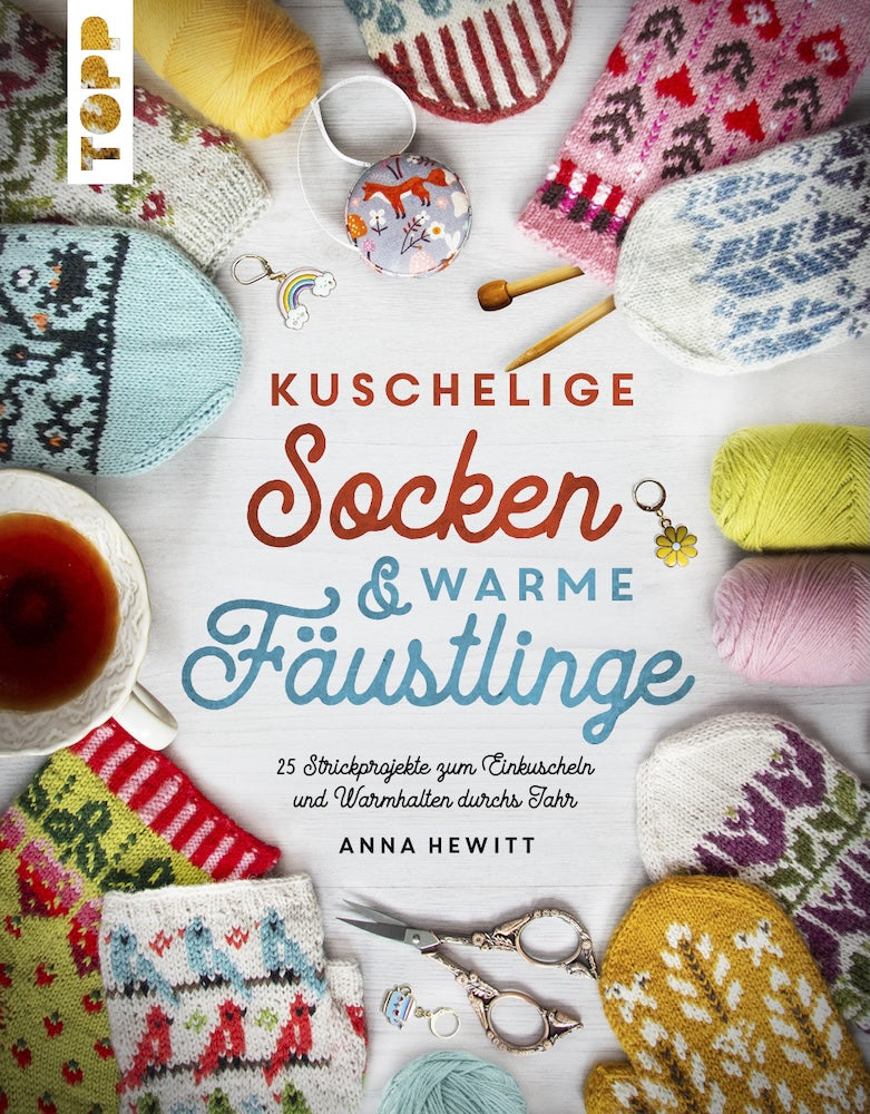 Chaussettes douillettes et moufles chaudes