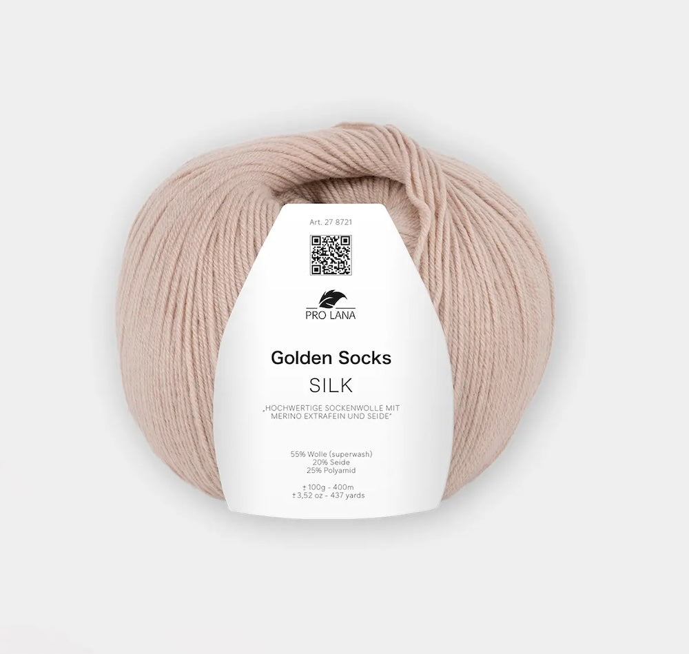 Golden Socks Silk | luxueux avec de la soie