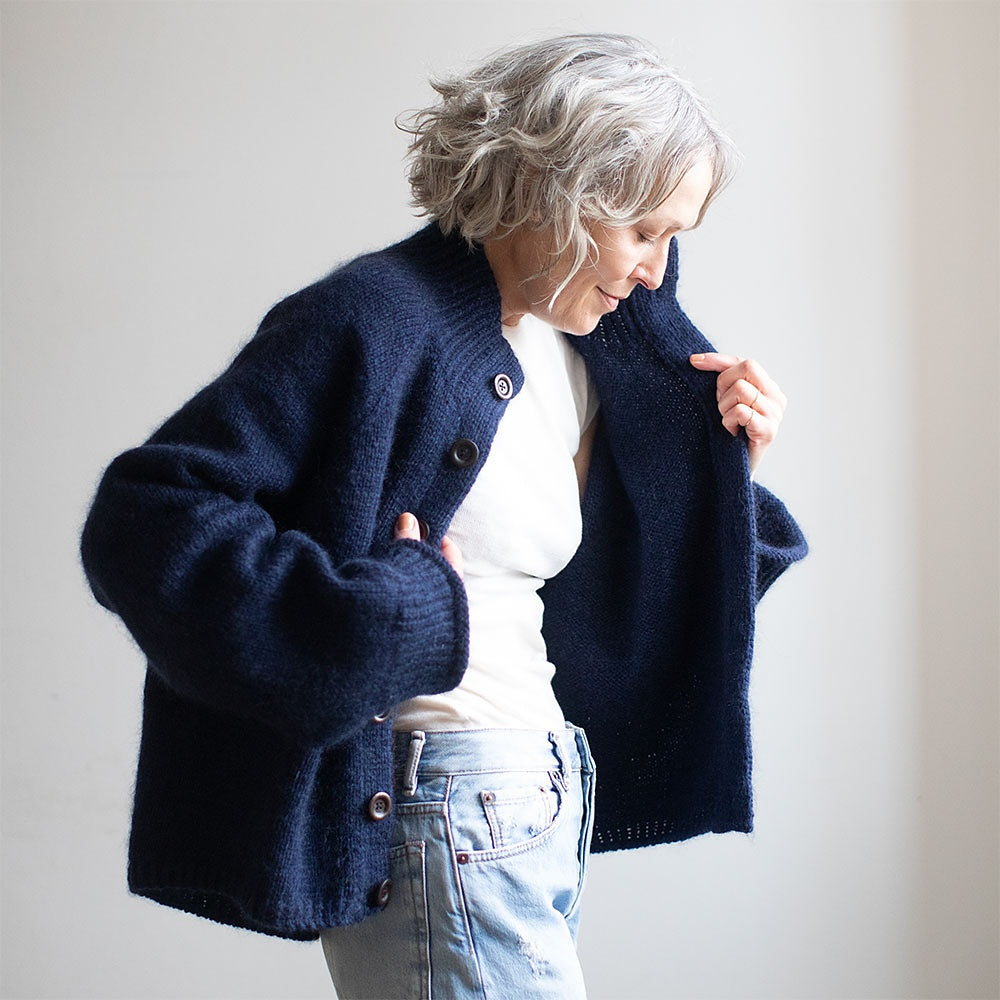 Jilli Jacket | Casual jacket made from Atlas and Primo by Sandnes Garn