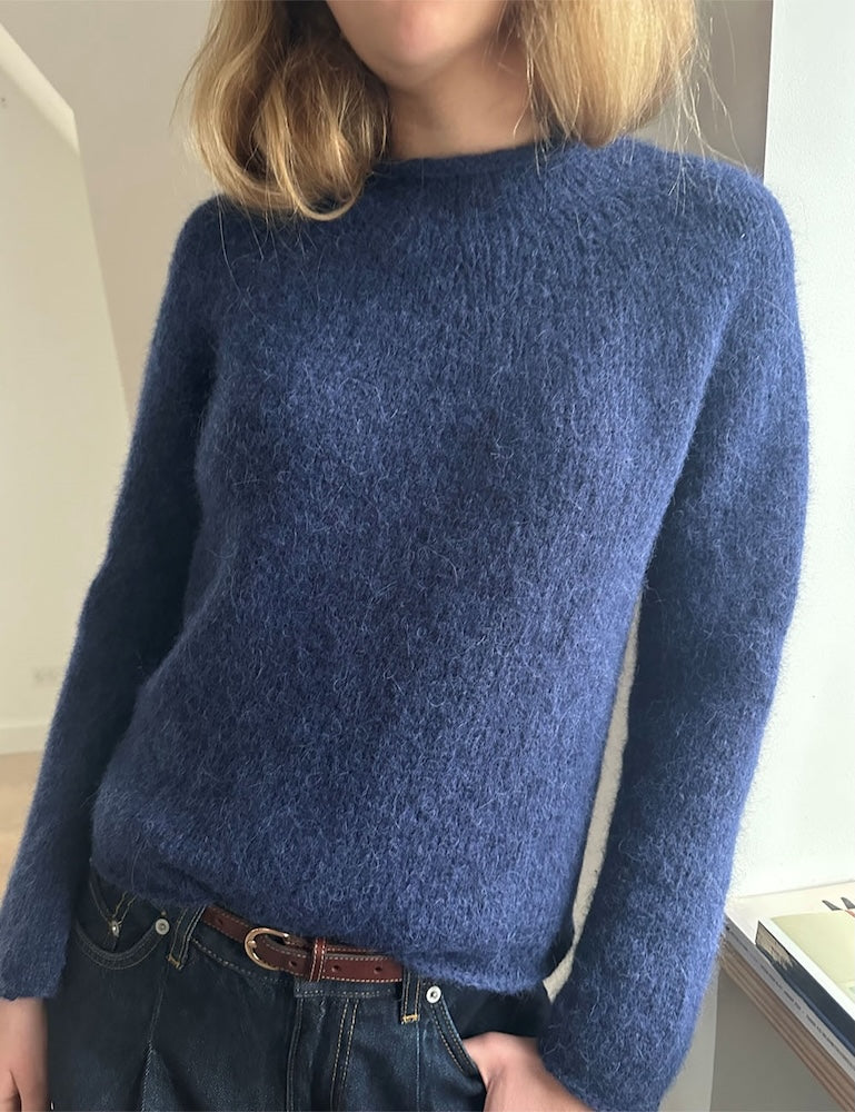 Plain Yoke Pullover | auch für Anfänger aus Poppy von Sandnes Garn