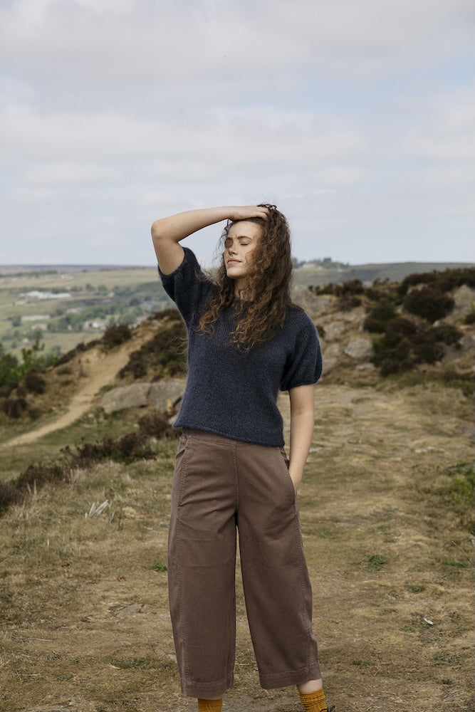 Aina Sweater - Laine x Novita | Haut délicat en Edith de Novita