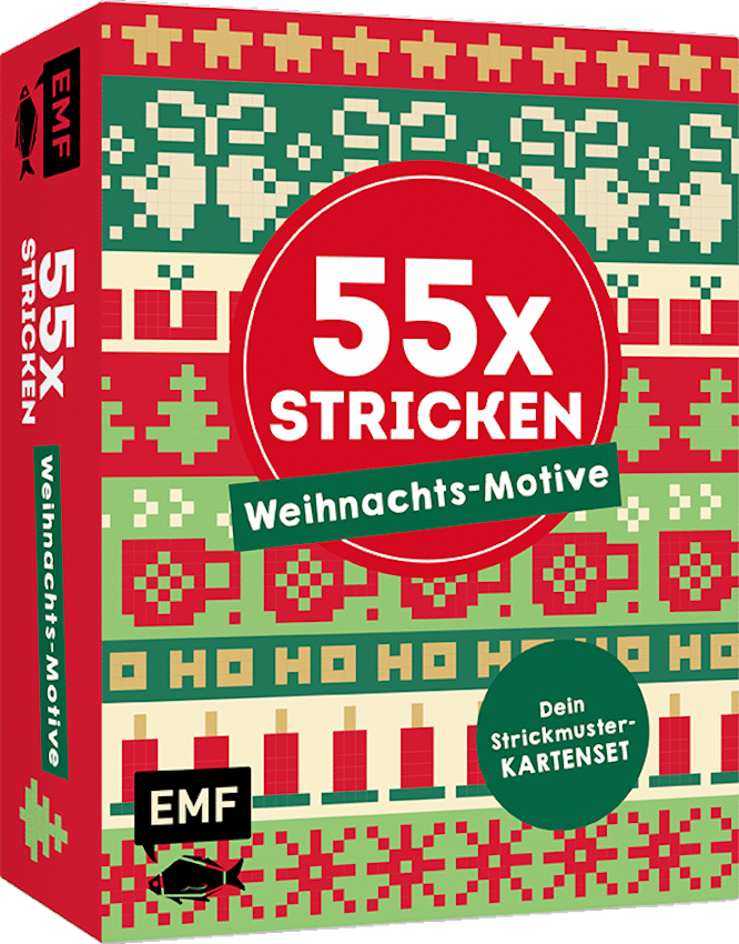 55 x knitting - Christmas Motifs