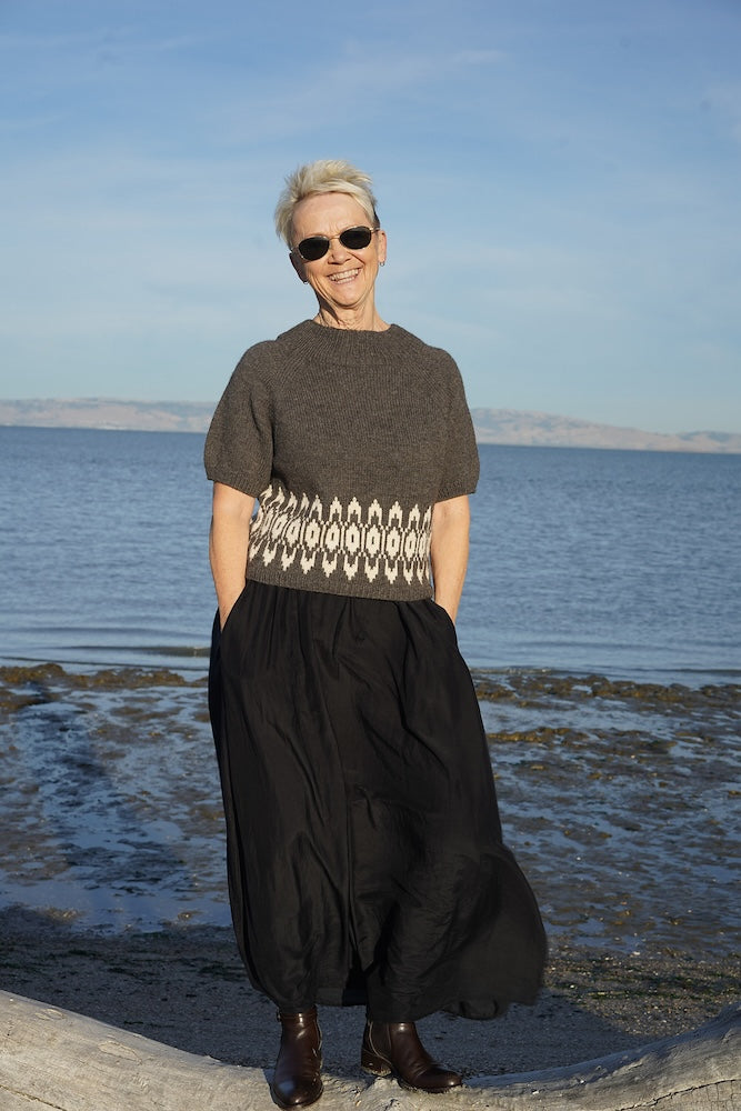 Chemise FIA | motif contrasté doux et câlin avec Sayama de Pascuali
