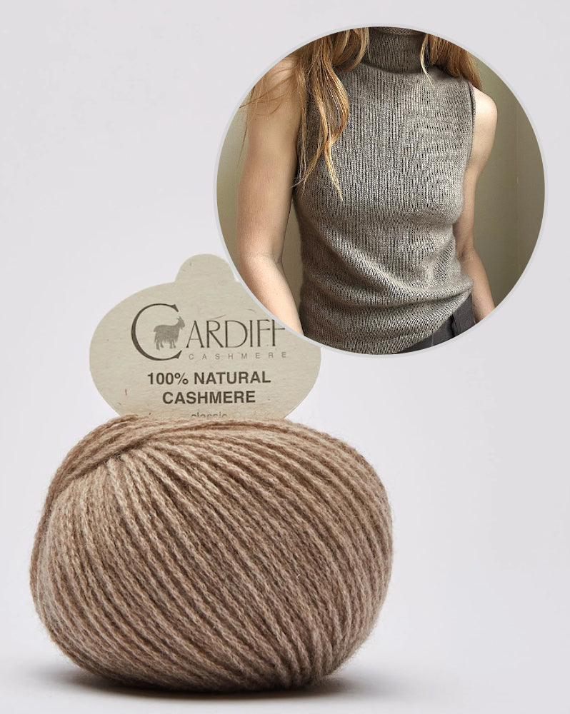 Camisole No. 12 | lässig schlichtes Top aus Classic Cashmere von Cardiff