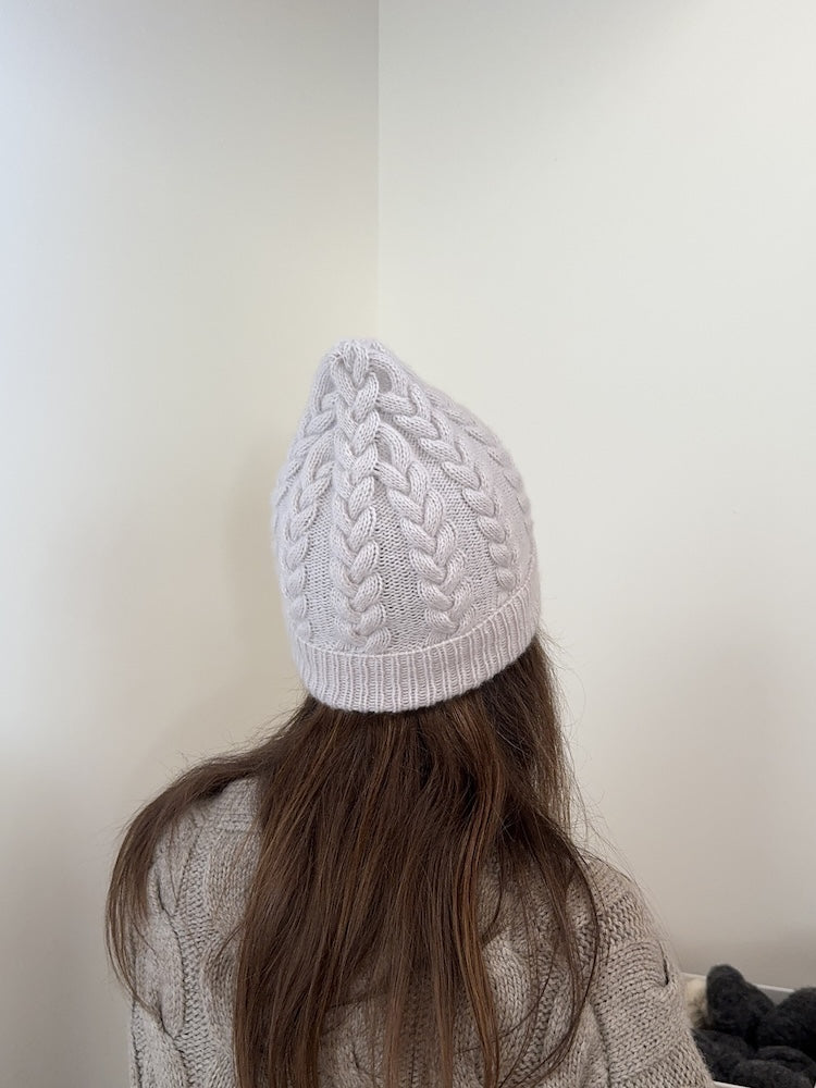 Bonnet Fresno | torsades extra douces en cachemire classique de Cardiff