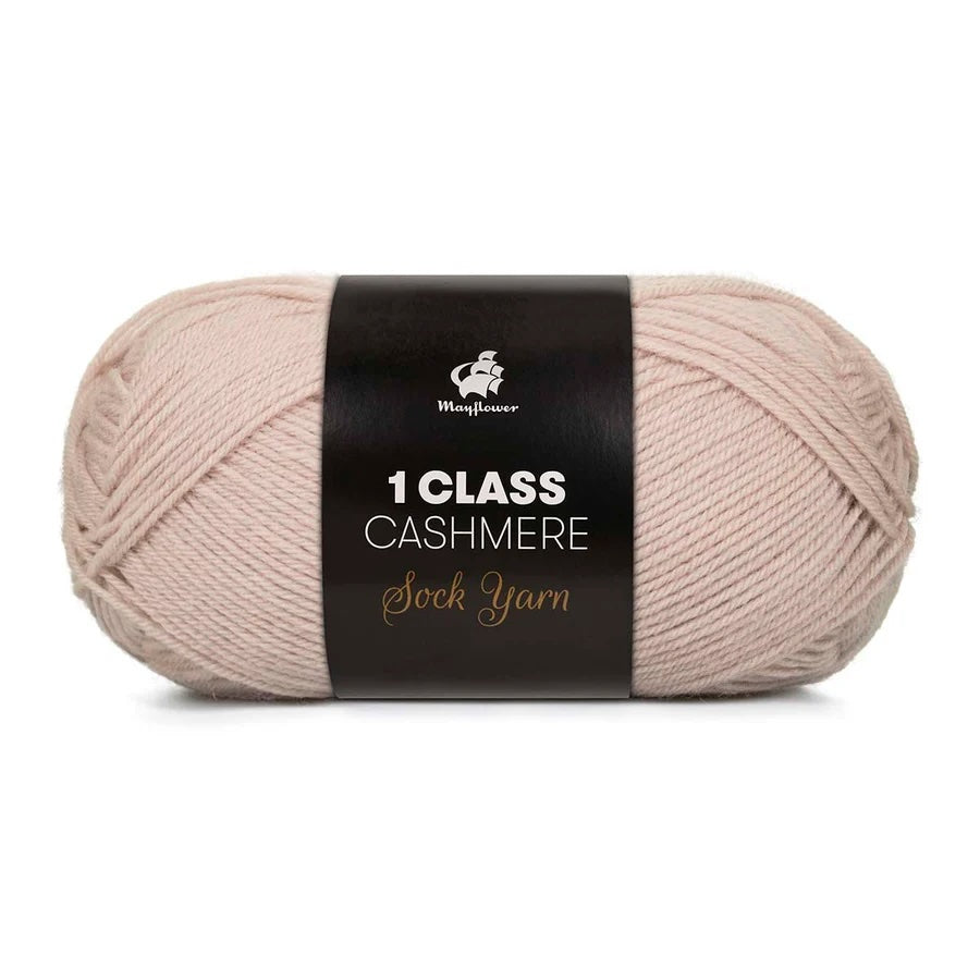 1 Class Cashmere | Laine fine à chaussettes avec cachemire