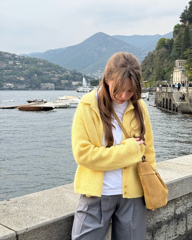 Chantal Collar Cardigan (PDF) - Instructions