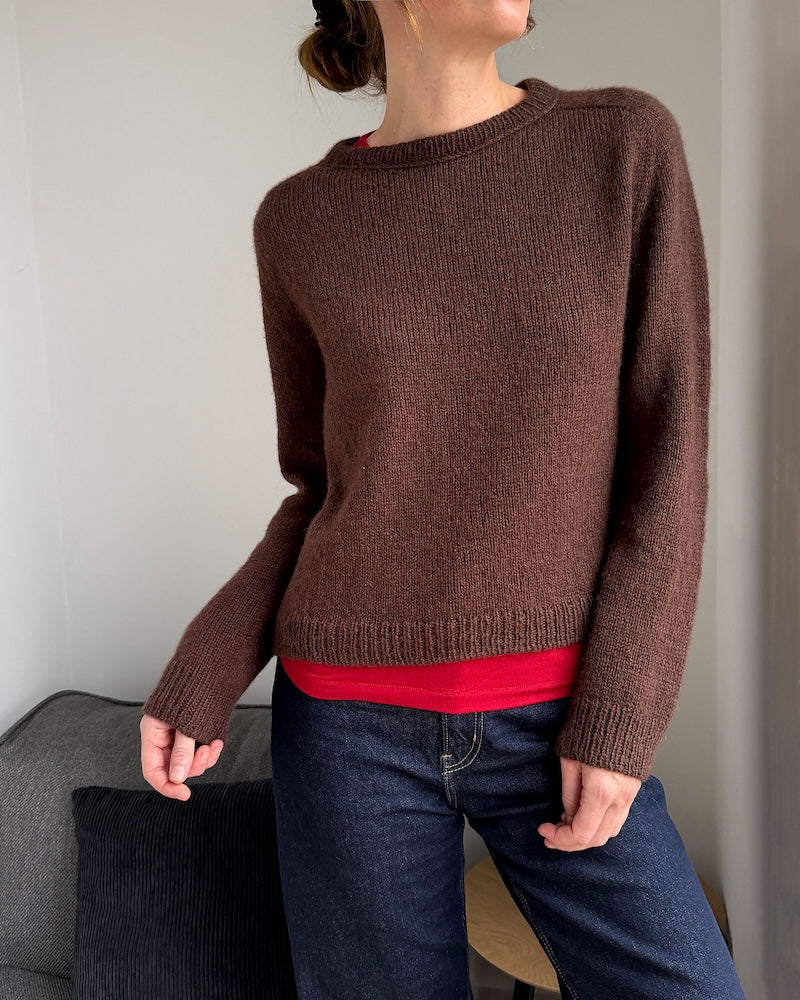 Suzie Sweater - double strand | velvety soft from Merino Baby and Manada by Pascuali