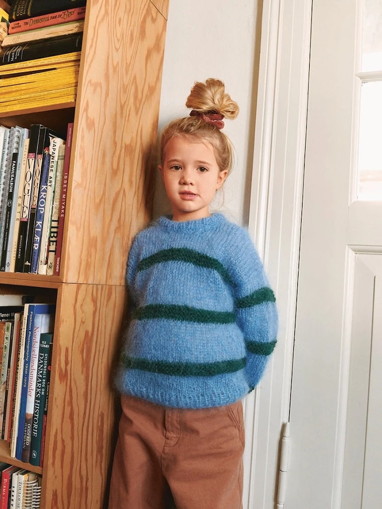 Skye Sweater Kids | also for beginners from Ballerina Chunky Mohair and Kos