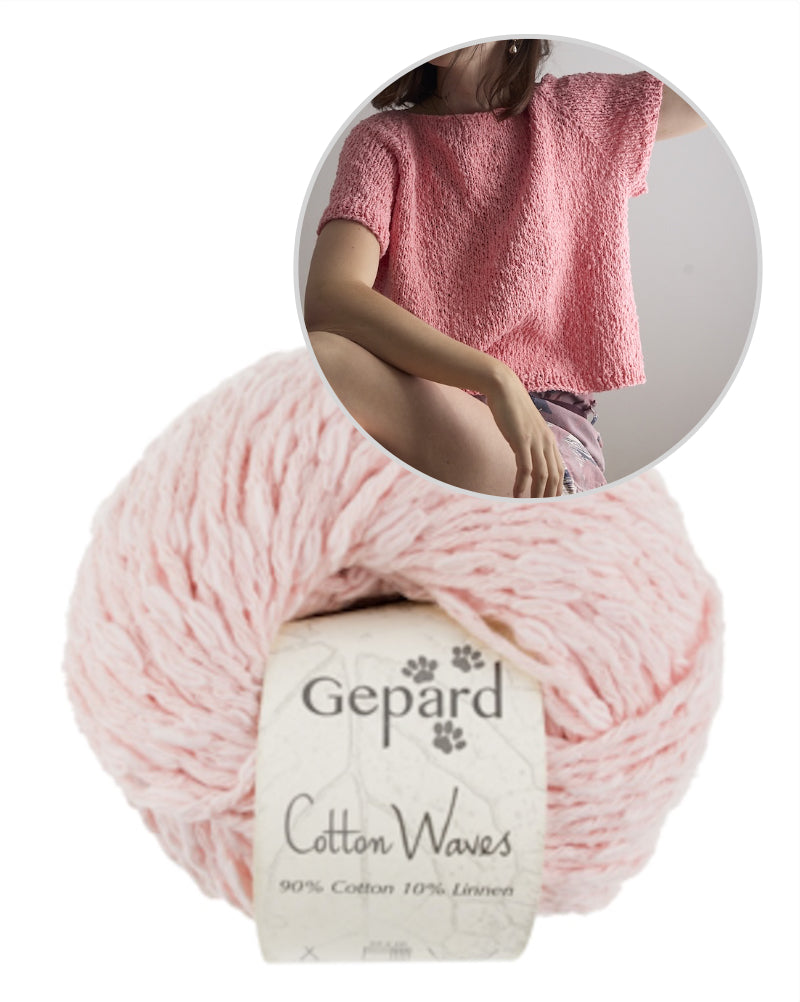 T-shirt raglan Sunset | T-shirt basique en coton Cottonwaves de Gepard Garn
