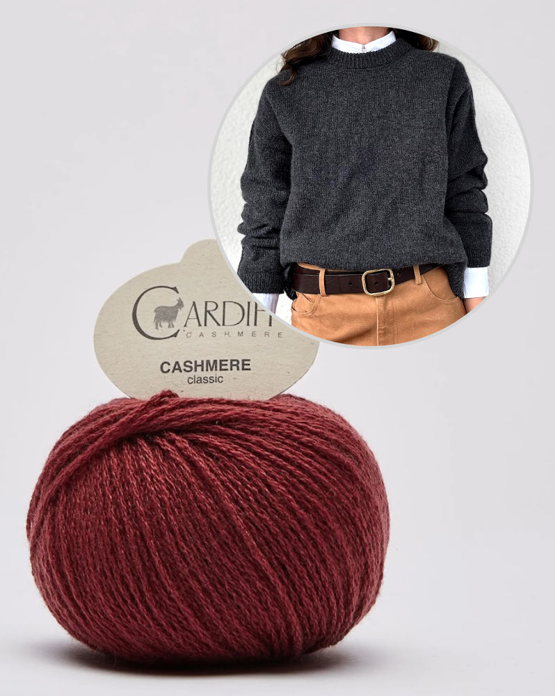 Very Basic Sweater | classique et élégant en Classic Cashmere de Cardiff
