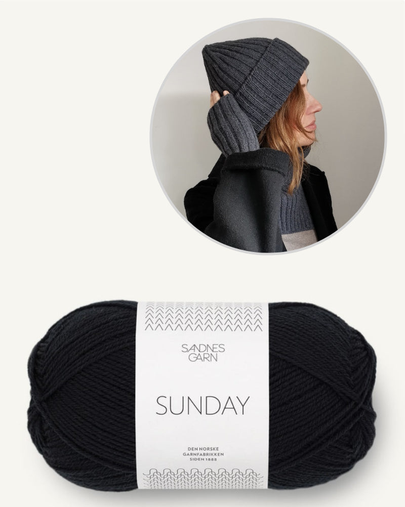 Winter Essentials | Set of hat, shawl collar and cuffs or gloves with Kosho by ITO Yarn