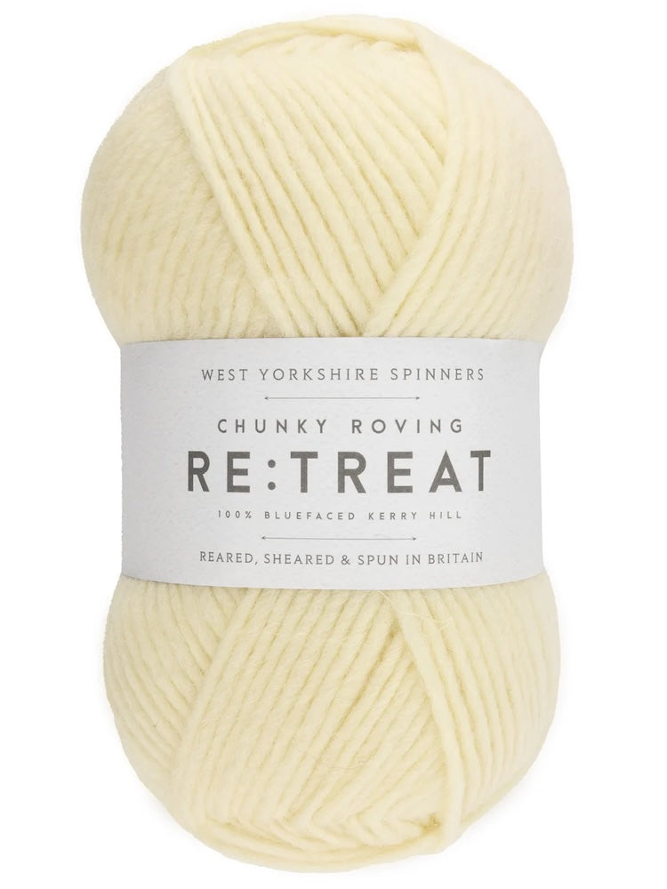 Re:Treat Chunky Roving | wick yarn made from 100% British Bluefaced wool