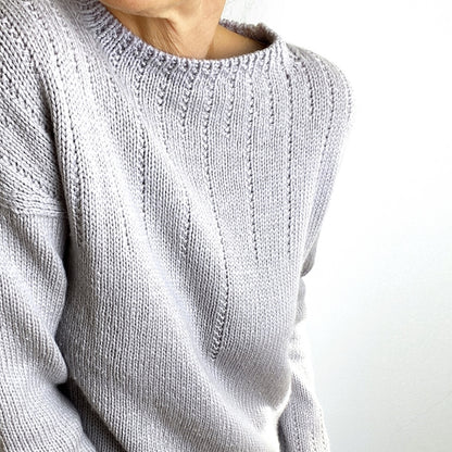 Drop me a Line | eleganter Pullover aus Tibetan von Pascuali