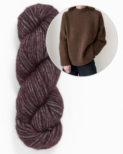 Pull 1031 | super doux, fabriqué à partir d’air, de Woolfolk