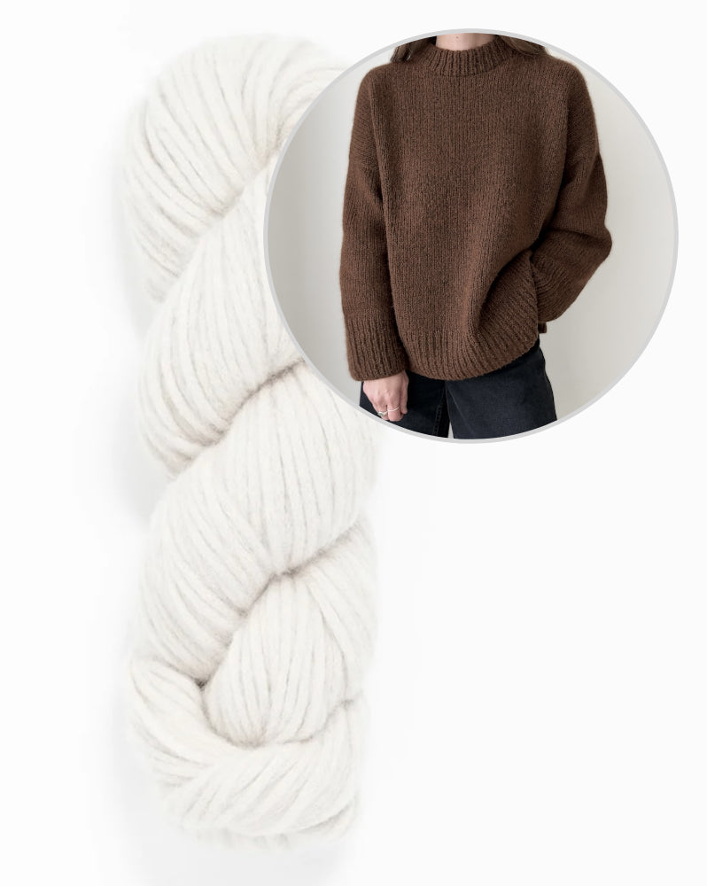 Pull 1031 | super doux, fabriqué à partir d’air, de Woolfolk