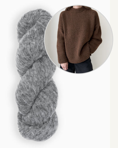 Pull 1031 | super doux, fabriqué à partir d’air, de Woolfolk