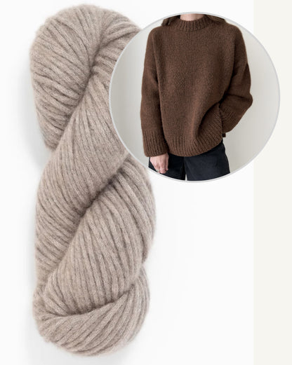 Pull 1031 | super doux, fabriqué à partir d’air, de Woolfolk
