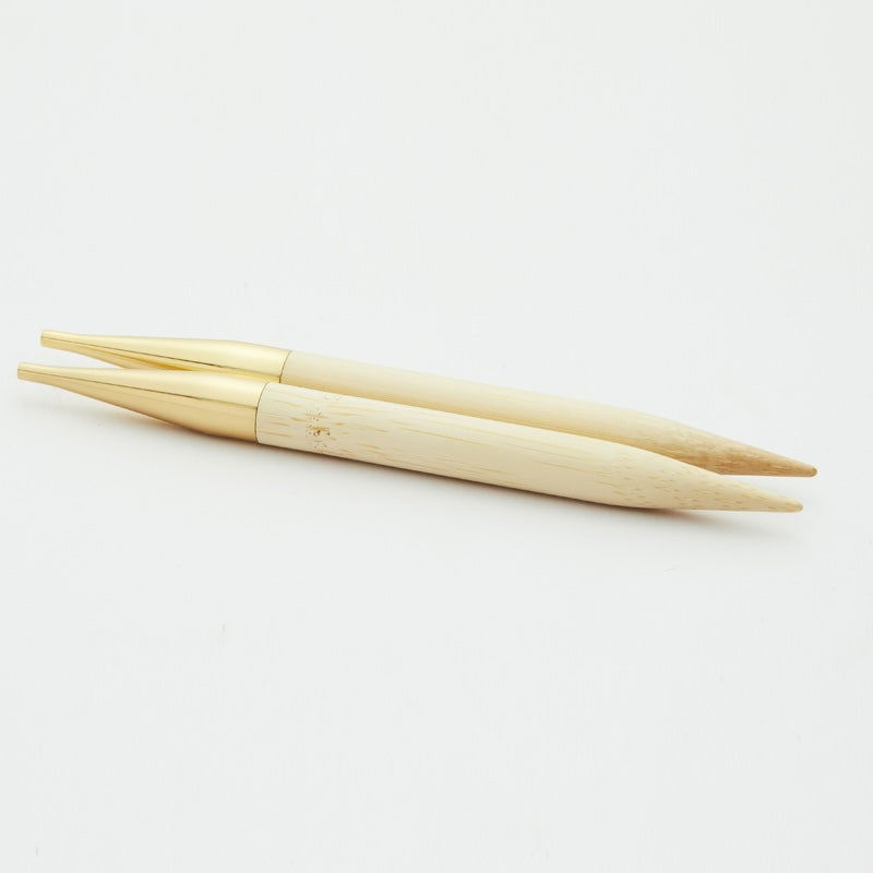 Aiguilles interchangeables en bambou