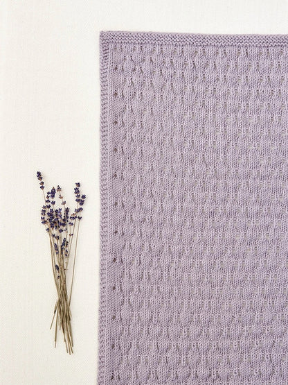 Couverture bébé papillon - avec instructions gratuites | super douce en laine mérinos de Sandnes Garn