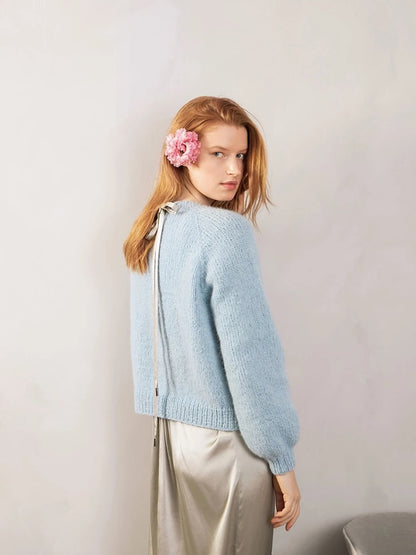 Veste Weekend | douce et légère en Kos et Tynn Silk Mohair de Sandnes Garn