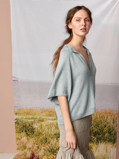 Chamomile Tea | casual oversized made from Tynn Line by Sandnes Garn