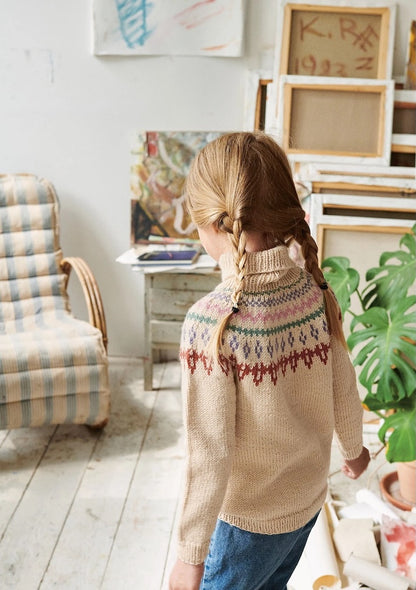 Childhood Sweater | Norwegian pattern with Smart by Sandnes Garn