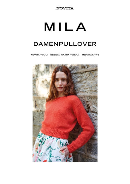Milà Sweater | delicate cables with Tuuli by Novita