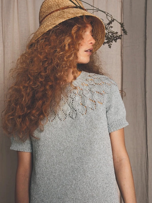 Kongle Shirt | Airy lace pattern from Line by Sandnes Garn