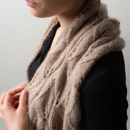 Whirling Leaves Shawl | delicate and soft from Cashmere Delizia by Pascuali