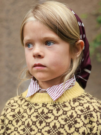 Astra Kids | fantastisk norsk sweater af superblødt Babyull Lanett fra Sandnes Garn