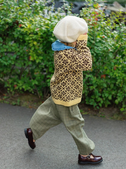 Astra Kids | fantastisk norsk sweater af superblødt Babyull Lanett fra Sandnes Garn
