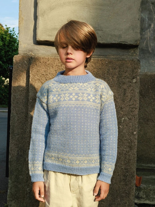 Telemark Kids | traditional Norwegian pattern from Txnn Peer Gynt by Sandnes Garn