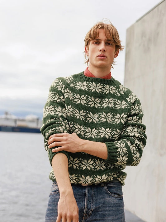 Alvar Man | robust and soft, made from Atlas by Sandnes Garn