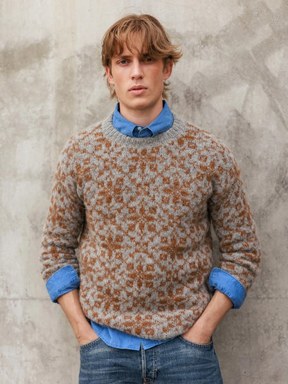 Astra Man | fluffy blød norsk sweater fra Kos fra Sandnes Garn