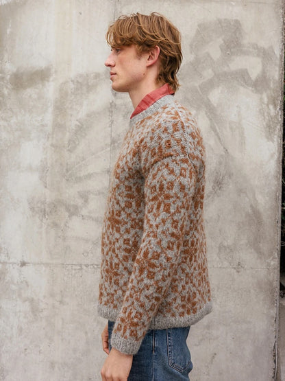 Astra Man | fluffy blød norsk sweater fra Kos fra Sandnes Garn