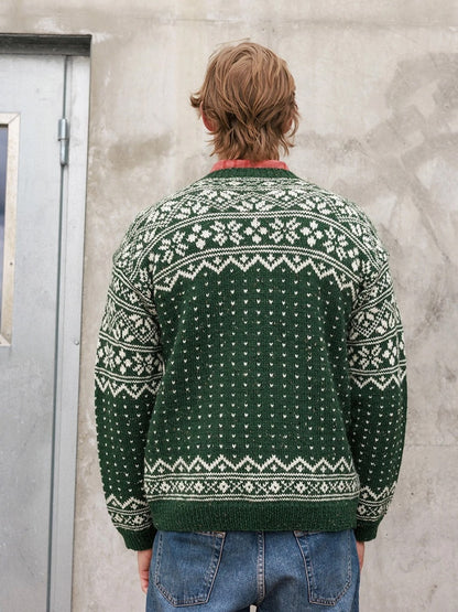 Telemark Man | robuster neuletakki Peer Gynt -langasta, Sandnes Garn