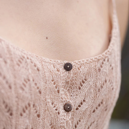 Little Drift Top | romantique, à motif délicat, en Linen Bloom de Pascuali