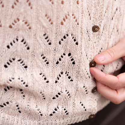 Little Drift Top | romantique, à motif délicat, en Linen Bloom de Pascuali