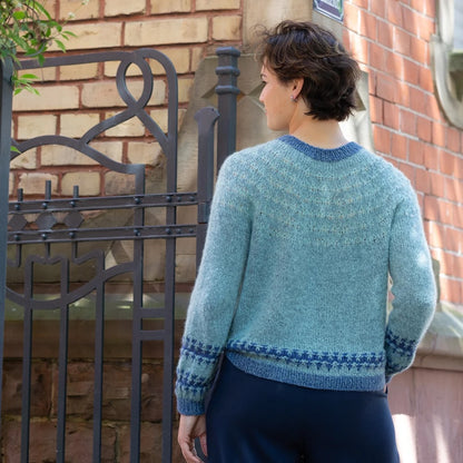 Feather Sweater | harmonisks krāsu raksts no Pascuali Balayage un Manada dzijām