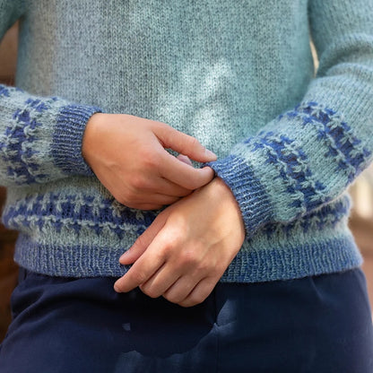 Feather Sweater | harmonisks krāsu raksts no Pascuali Balayage un Manada dzijām