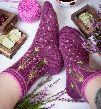 Chaussettes douillettes et moufles chaudes