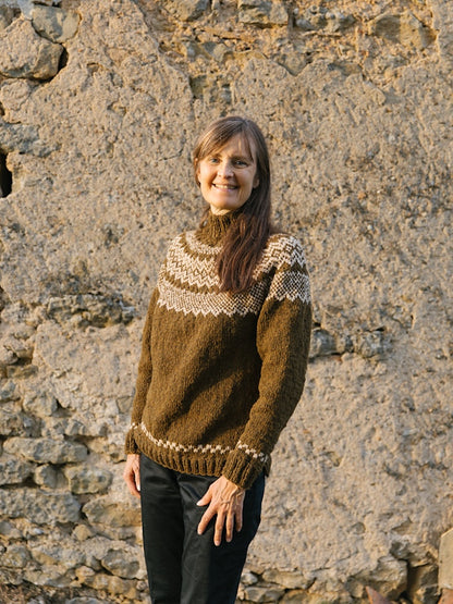 Afterparty Sweater Lambswool Edition | klassischer Norweger aus Le Lambswool von Biches & Bûches