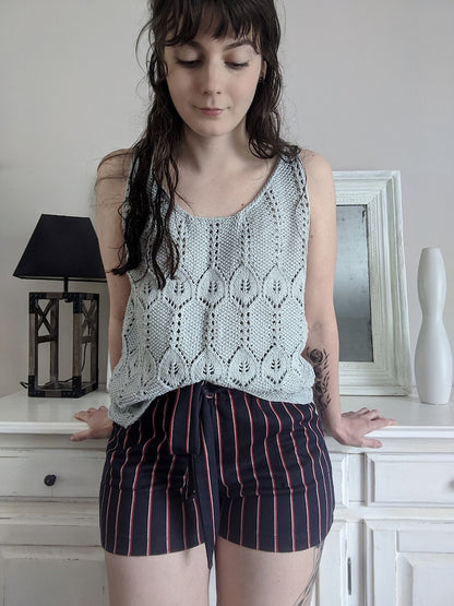 Galice Top | un motif baroque et romantique de Sandnes Garn