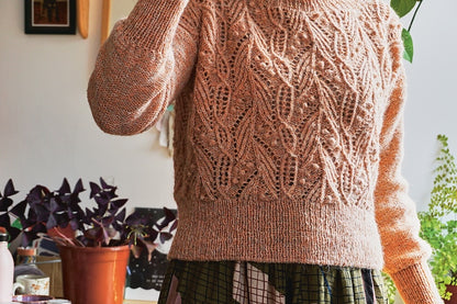 Atlantica Sweater | zartes Muster aus Einband von Lopi Island