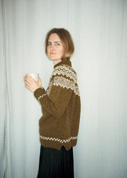 Afterparty Sweater Lambswool Edition | klassischer Norweger aus Le Lambswool von Biches & Bûches