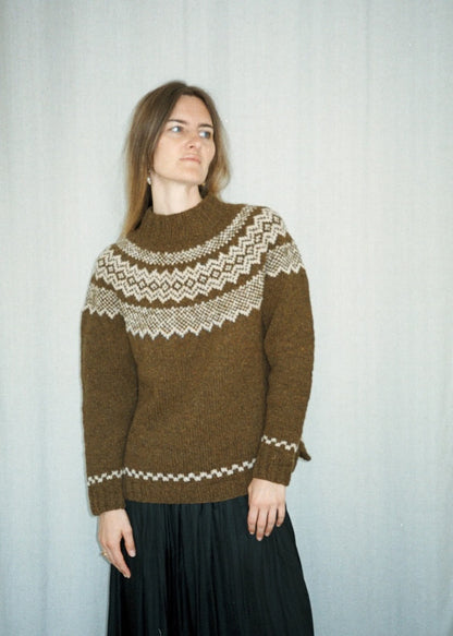 Afterparty Sweater Lambswool Edition | klassischer Norweger aus Le Lambswool von Biches & Bûches