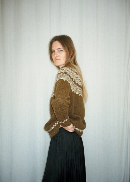 Afterparty Sweater Lambswool Edition | klassischer Norweger aus Le Lambswool von Biches & Bûches