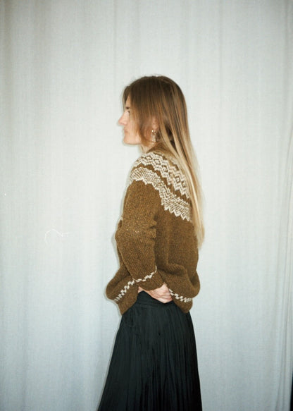 Afterparty Sweater Lambswool Edition | klassischer Norweger aus Le Lambswool von Biches & Bûches